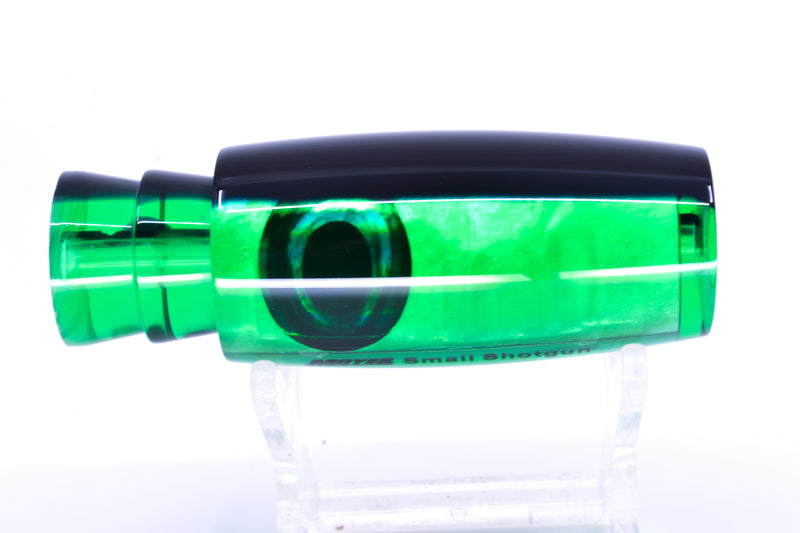 Moyes Lures Green MOP Black Back Taxi Eyes Small Shotgun 9" 2oz