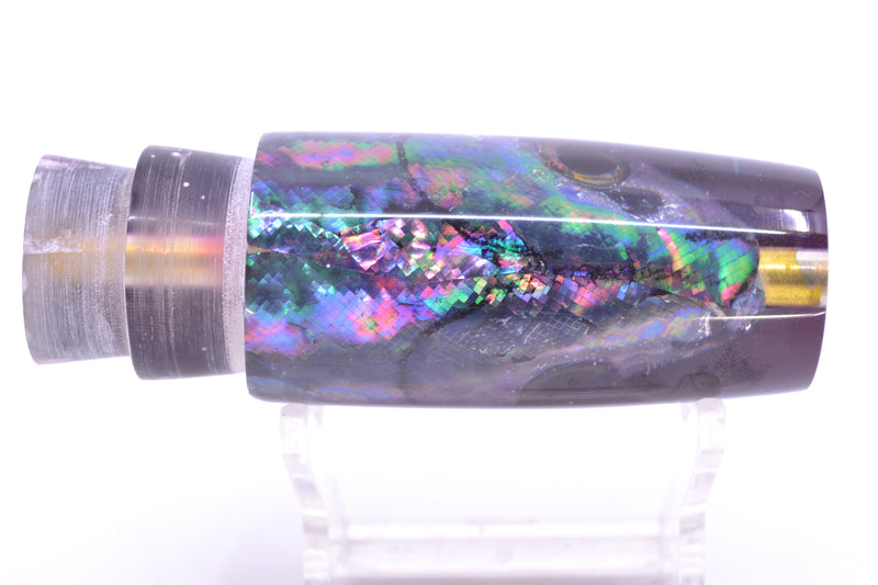 Ali'i Kai Lures Blue-Purple Abalone Fish Head Purple Back Small Hard Head 9" 2.2oz