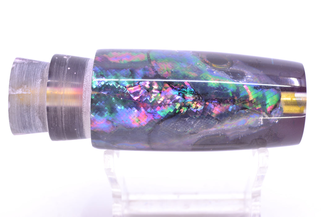 Ali'i Kai Lures Blue-Purple Abalone Fish Head Purple Back Small Hard Head 9" 2.2oz GZE