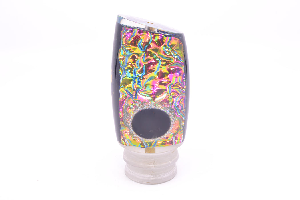 Coggin Lures Rainbow Dichro Black-Holo Eyes Tado Mauna Kea 45 14" 10oz