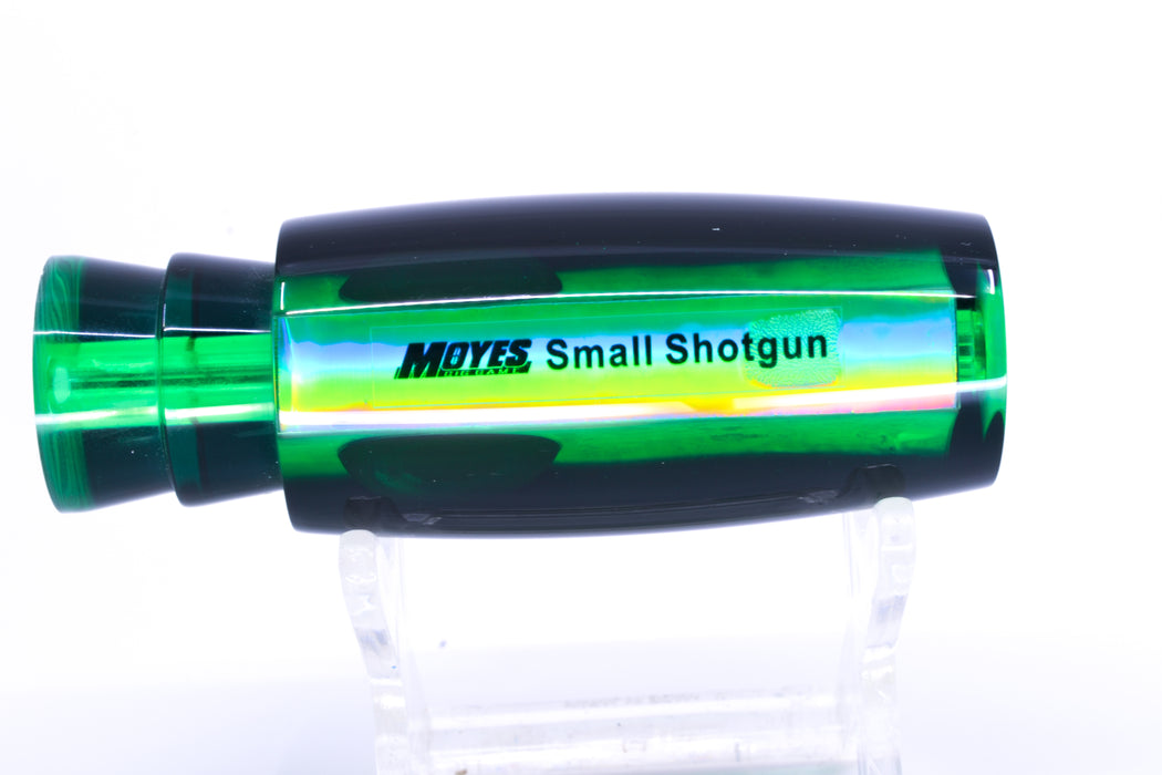 Moyes Lures Green MOP Black Back Taxi Eyes Small Shotgun 9" 2oz