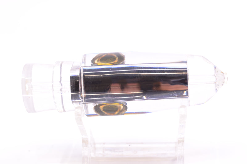 Moyes Lures Clear Mirrored Taxi Eyes Sicario Bullet 8" 4oz