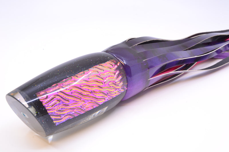 Marlin Magic Purple-Pink Lava Black Magic Super Dog 16" 17oz Fire Tailz Vinyl Grape Juice