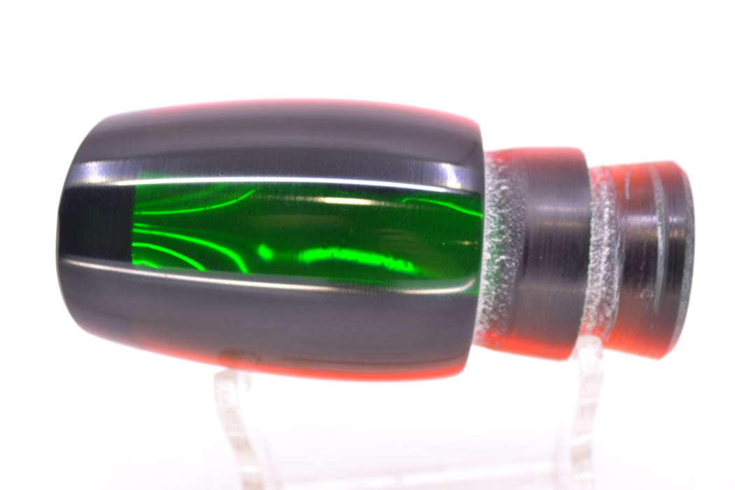 Marlin Magic Lures "Rasta" Yellow Awabi Green-Red Back Red Eyes Baby Ruckus 10" 4oz