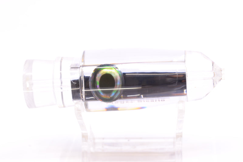 Moyes Lures Clear Mirrored Taxi Eyes Sicario Bullet 8" 4oz