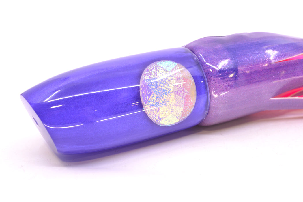 Joe Yee Lures by KEGZ Purple Pearl Jewel Eyes Sonny Boy 12" 5.7oz FT Vinyl Purple Eclipse