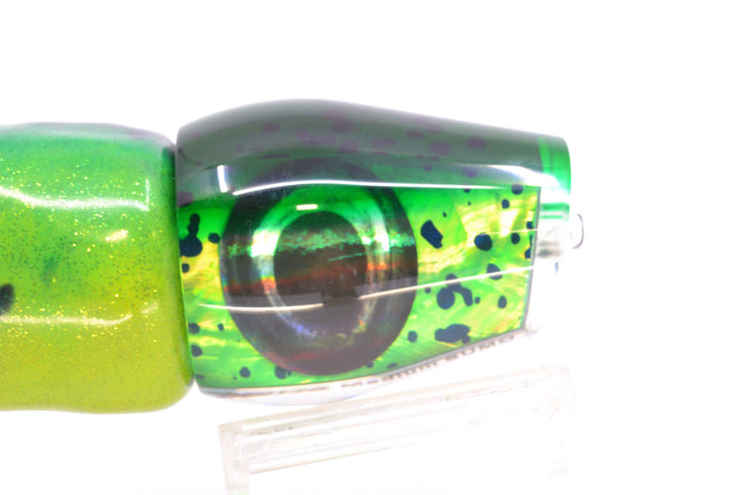 Moyes Lures Mahi MOP Green Back Medium Sumo 12" 5.5oz FT Vinyl Mahi GZE