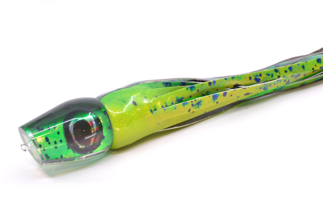 Moyes Lures Mahi MOP Green Back Medium Sumo 12" 5.5oz FT Vinyl Mahi GZE