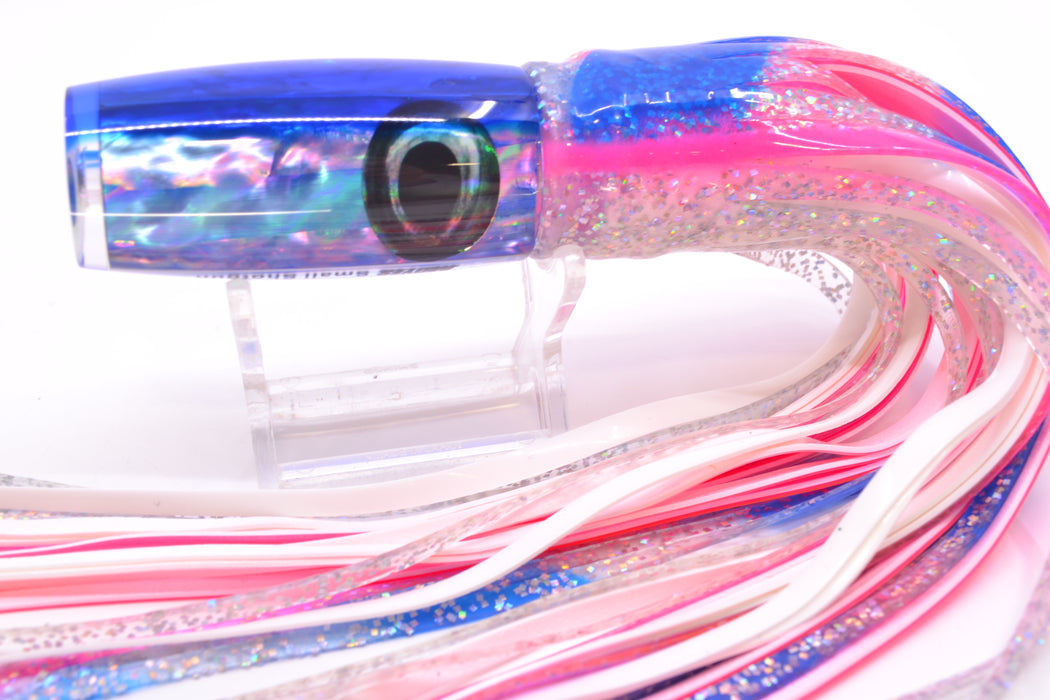 Moyes Lures Blue Awabi Blue Back Small Shotgun 9" 4oz Skirted Blue-Holo Bars *SCRATCHED*