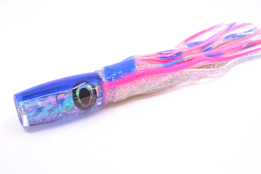 Moyes Lures Blue Awabi Blue Back Small Shotgun 9" 4oz Skirted Blue-Holo Bars *SCRATCHED*