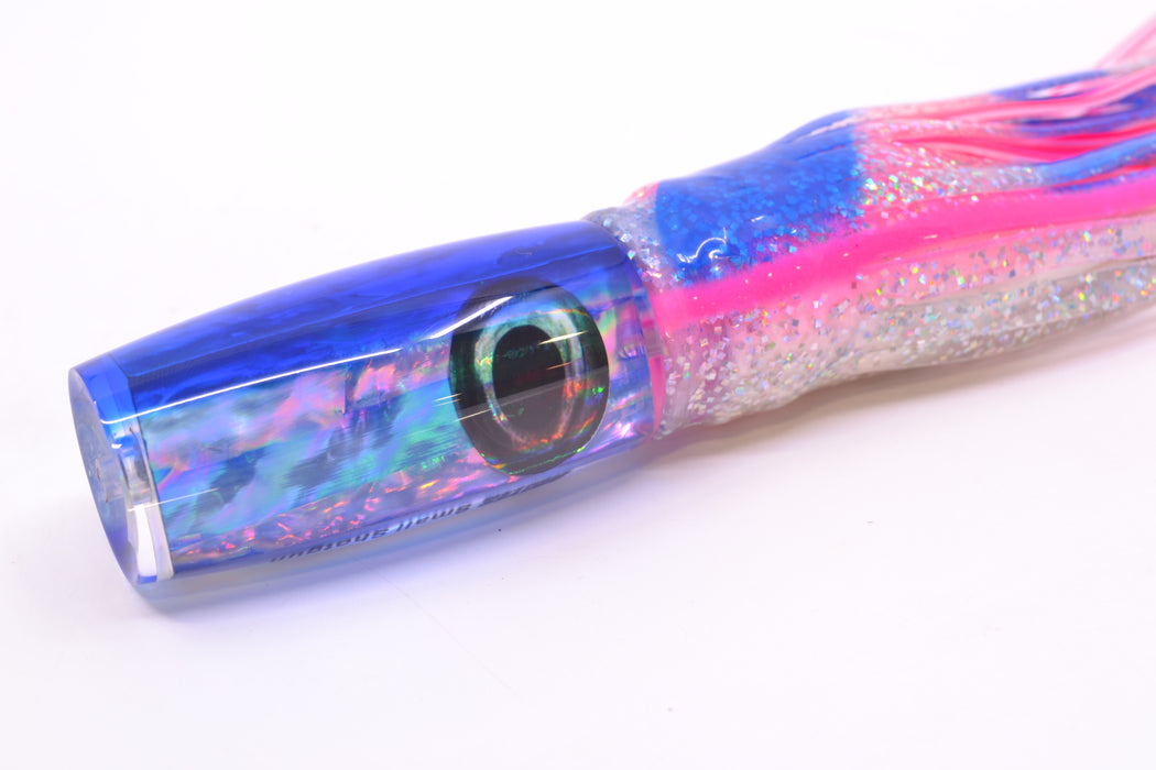 Moyes Lures Blue Awabi Blue Back Small Shotgun 9" 4oz Skirted Blue-Holo Bars *SCRATCHED*
