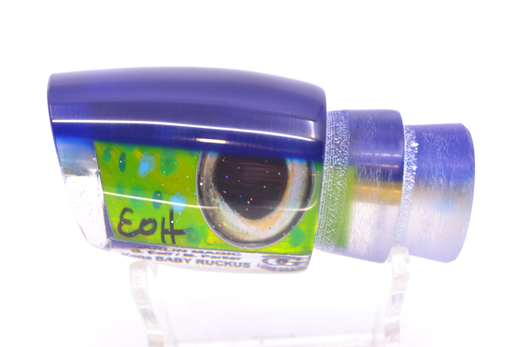Marlin Magic Lures Mahi MOP Blue Back Taxi Eyes Baby Ruckus 10" 4oz