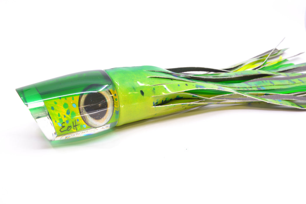 Marlin Magic Mahi MOP Green Back Taxi Eyes Ruckus 12" 9oz Fire Tailz Vinyl Mahi