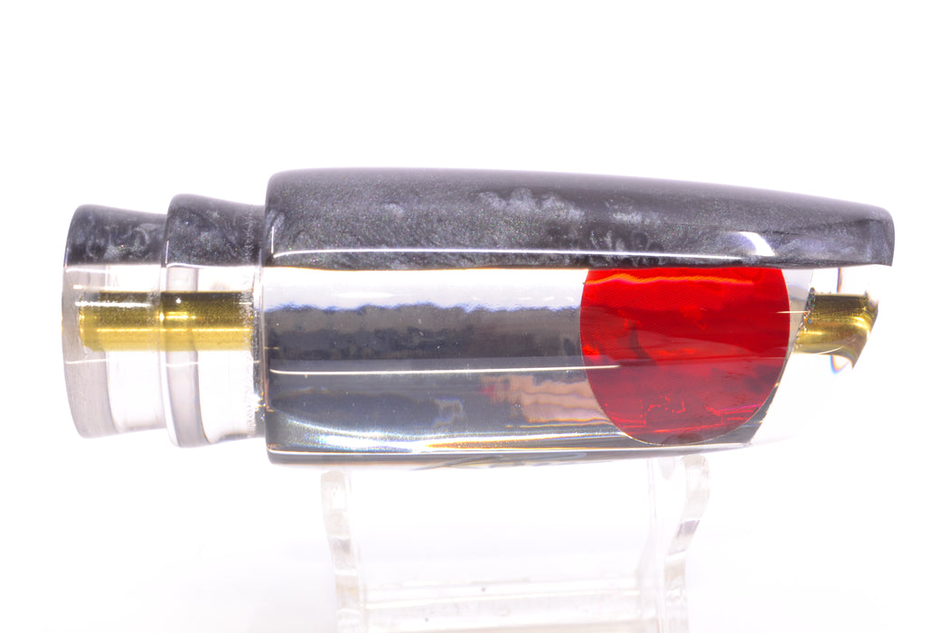 Koya Lures Clear Mirrored Gray Back Red Eyes Small 614 10" 5oz GZE