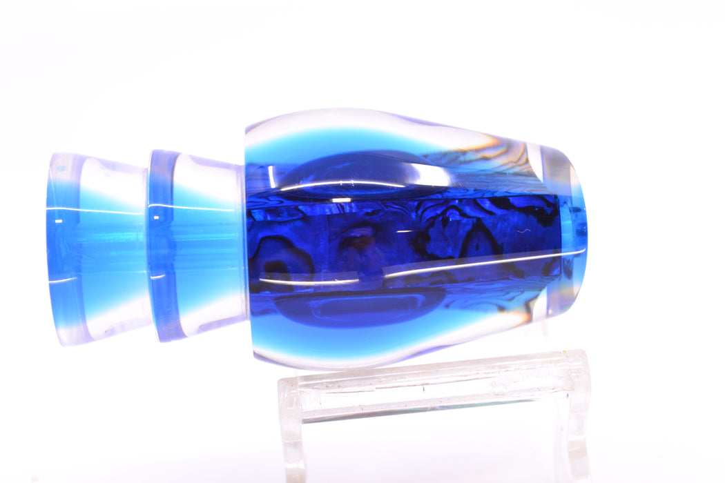 Moyes Lures Paua Shell Blue Back Taxi Eyes Medium Sumo 12" 3.7oz GZE