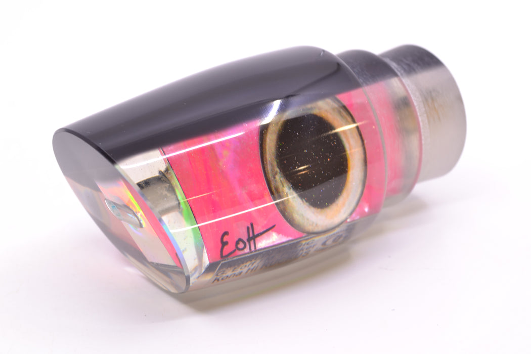 Marlin Magic Lures Pink MOP Black Back Taxi Eyes Ruckus 12" 7.2oz