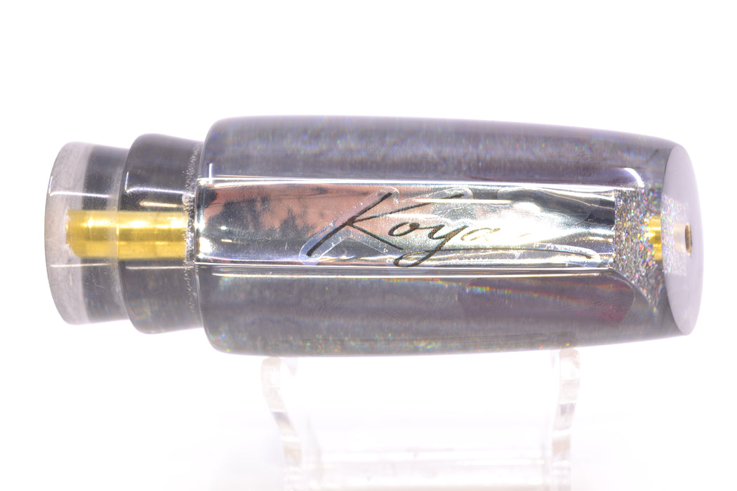 Koya Lures Clear Mirrored Gray Back Red Eyes Small 614 10" 5oz GZE