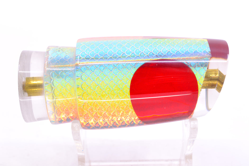 Koya Lures Ice Rainbow Scale Red Eyes 614 9" 3.5oz