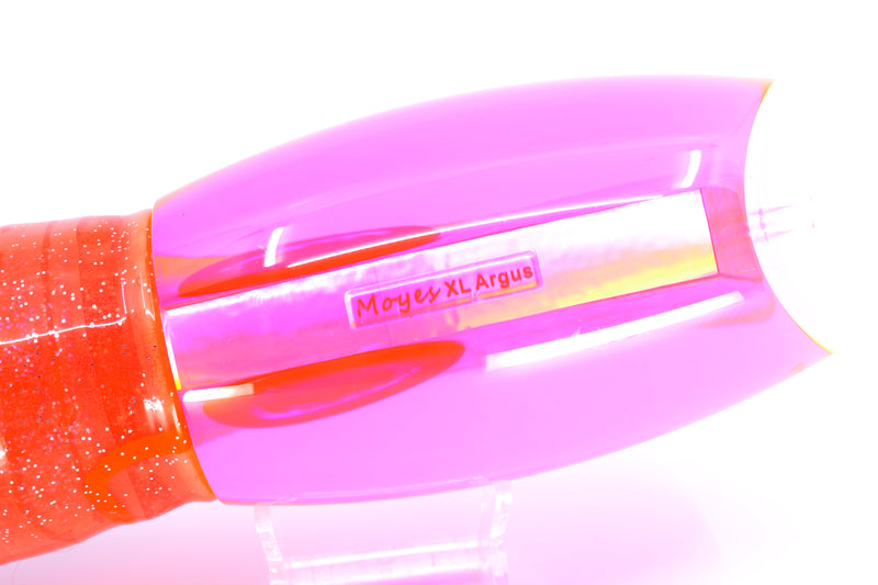 Moyes Lures Pink MOP Taxi Eyes XL Argus Teaser 29oz Skirted Root Beer-Petrolero/Pink GZE