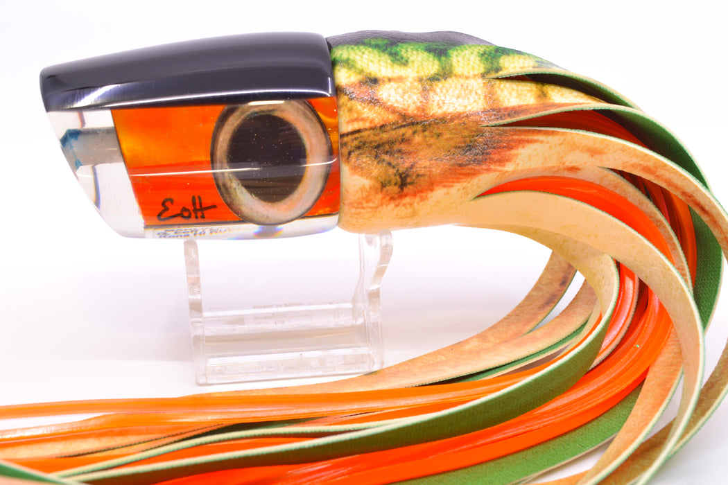 Marlin Magic Orange MOP Black Back Taxi Eyes Ruckus 12" 9oz ALV Vinyl Fire Mackerel GZE