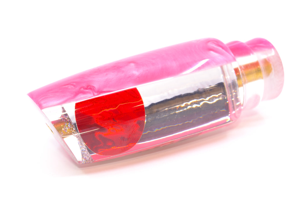 Koya Lures Clear Mirrored Pink Back Red Eyes Small 614 10" 5oz