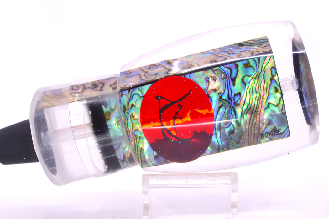 Bonze Lures Paua Shell Red Eyes Hulk 16" 12.6oz