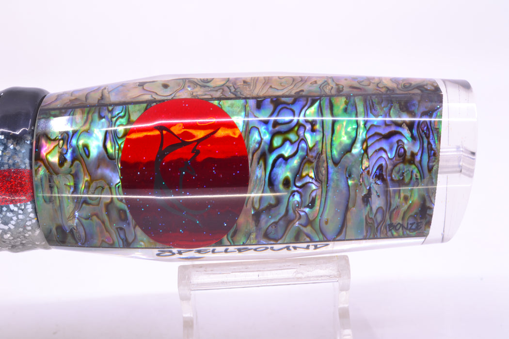 Bonze Lures Paua Shell Red Eyes Spellbound 14" 14oz Skirted Evil