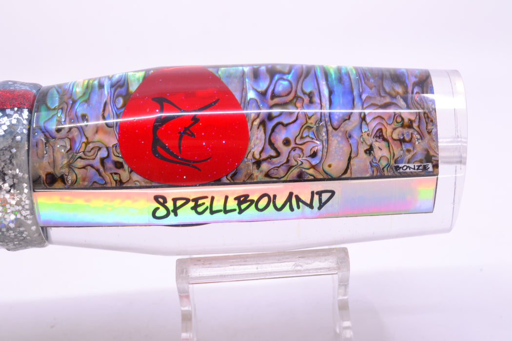 Bonze Lures Paua Shell Red Eyes Spellbound 14" 14oz Skirted Evil