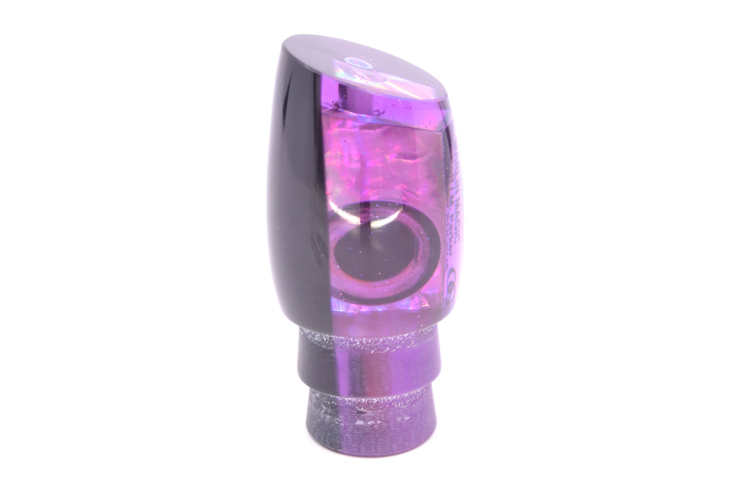 Marlin Magic Lures Purple Awabi Black Back Taxi Eyes Baby Ruckus 10" 4oz