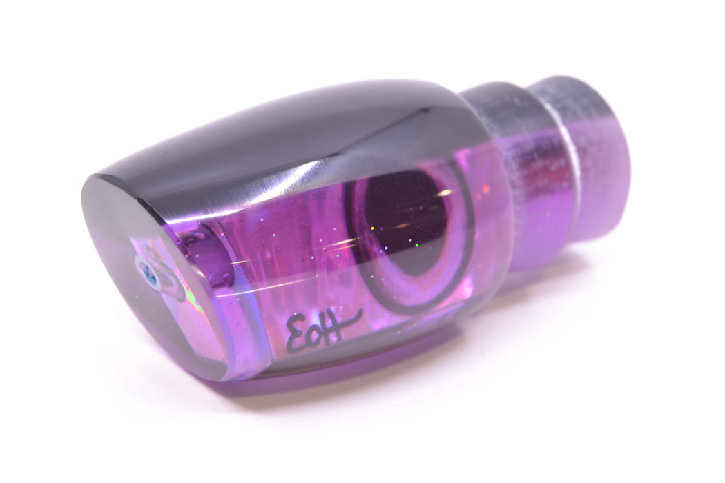 Marlin Magic Lures Purple Awabi Black Back Taxi Eyes Baby Ruckus 10" 4oz