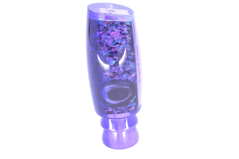 Moyes Lures Light Purple S&P Purple Back Taxi Eyes Medium Plunger 12" 5oz GZE