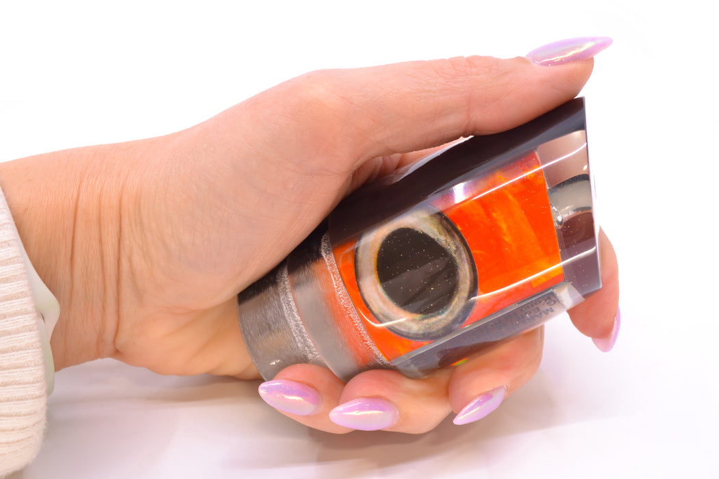 Marlin Magic Lures Orange MOP Black Back Taxi Eyes Ruckus 12" 7.2oz