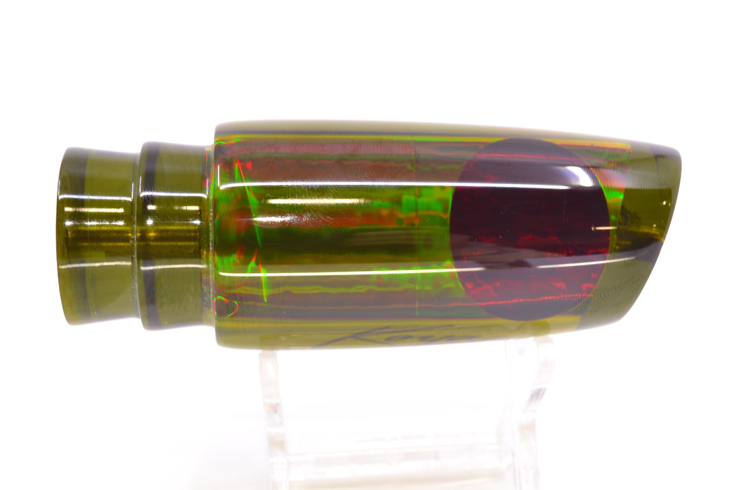 Koya Lures Smoke Rainbow Red Eyes Small 614 10" 5oz GZE