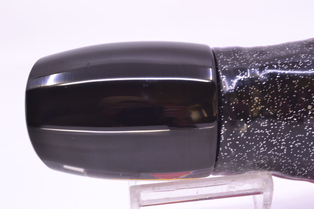 Marlin Magic Purple MOP Black Back Red Eyes Smokey Joe 12" 10.5oz Skirted Black-Purple
