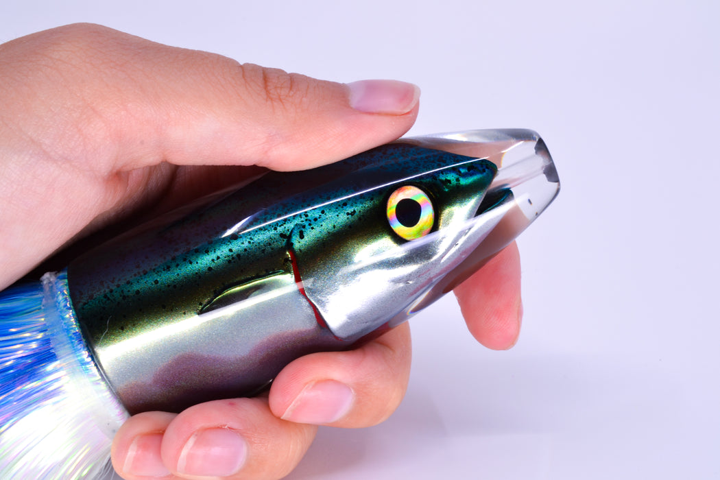 JB Signature Lures Deadly Medium Barrel Bomb 9" 5.5oz Flashabou