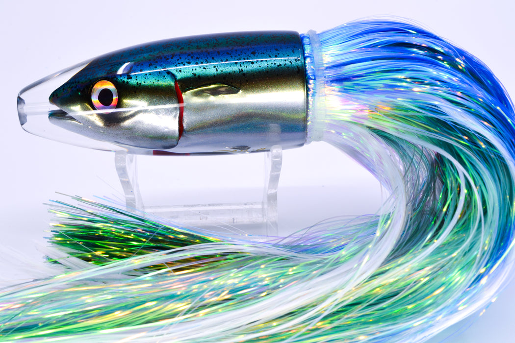 JB Signature Lures Deadly Medium Barrel Bomb 9" 5.5oz Flashabou