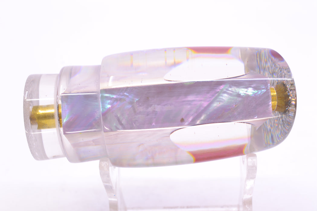 Koya Lures Lavender MOP Red Eyes Small Poi Dog 10" 3oz