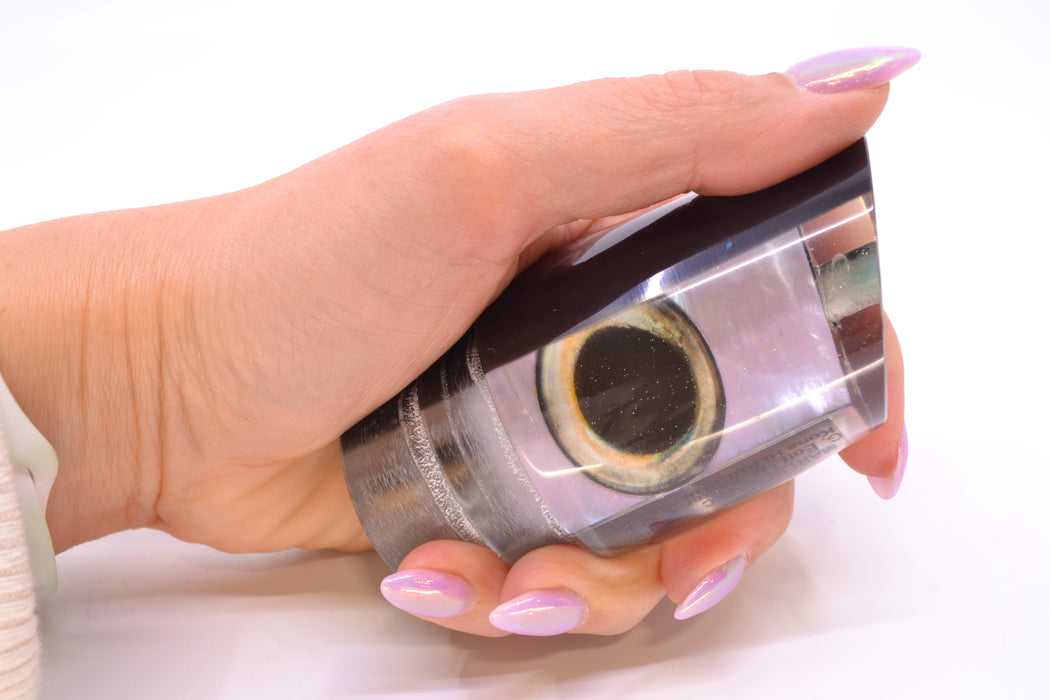 Marlin Magic Lures Lavender MOP Black Back Taxi Eyes Ruckus 12" 7.2oz