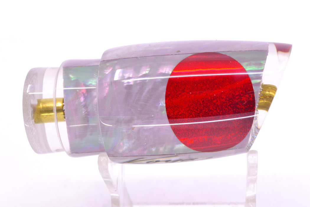 Koya Lures Lavender MOP Red Eyes Small Poi Dog 10" 3oz