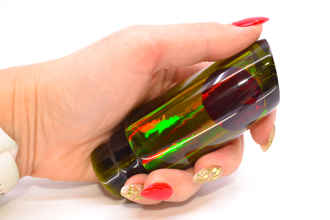 Koya Lures Smoke Rainbow Red Eyes Small 614 10" 5oz GZE