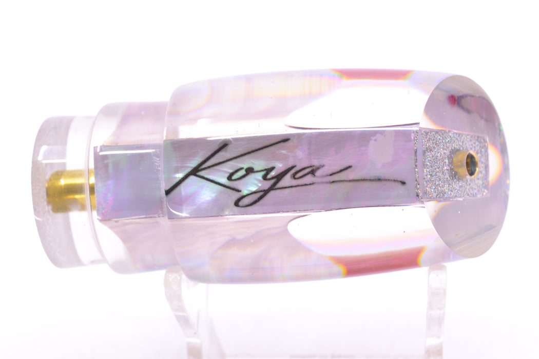 Koya Lures Lavender MOP Red Eyes Small Poi Dog 10" 3oz