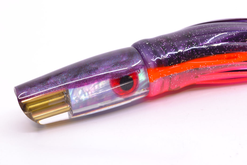 Big Reidee Purple Abalone Purple Back 4-Hole Scoop Face 9" 6oz Skirted Black/Pink