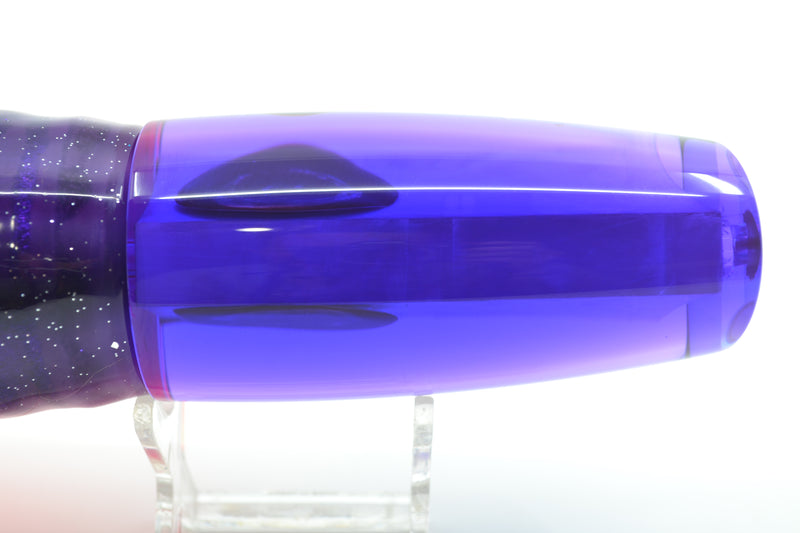 Moyes Lures Light Purple MOP Purple Back Large Plunger 14" 14oz Skirted