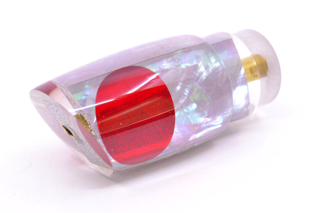 Koya Lures Lavender MOP Red Eyes Small Poi Dog 10" 3oz
