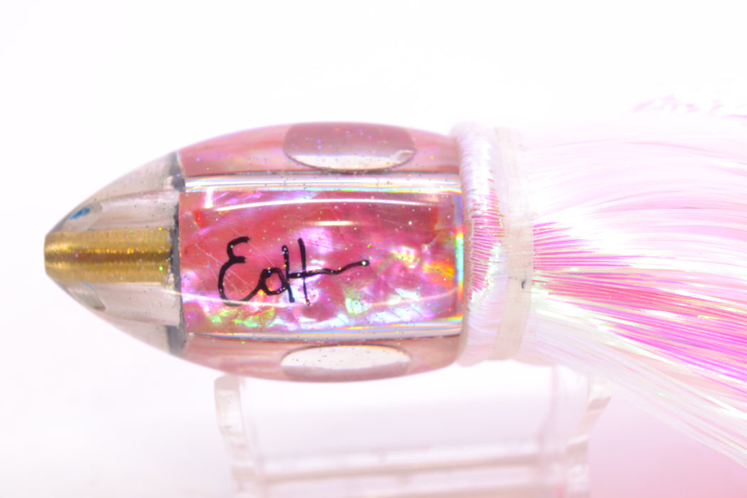Marlin Magic Pink Awabi Jumbo Jetted Teardrop AP Bullet 9" 5.2oz Strobez White/Pink