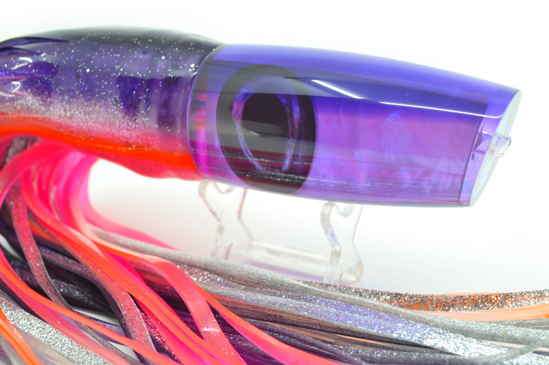 Moyes Lures Light Purple MOP Purple Back Large Plunger 14" 14oz Skirted