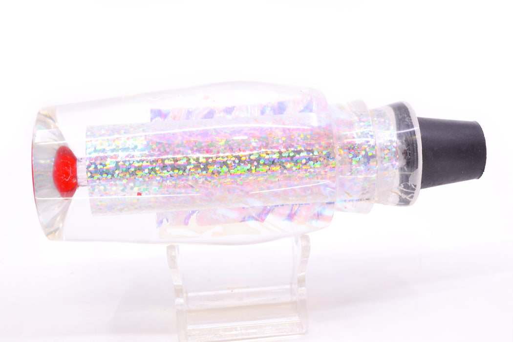 Aloha Lures Silver Rainbow Ice Dichro Kona Mongo 14" 8.7oz