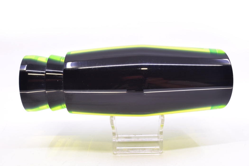Moyes Lures Chartreuse MOP Black Back Taxi Eyes Razo Teaser 16" 23oz