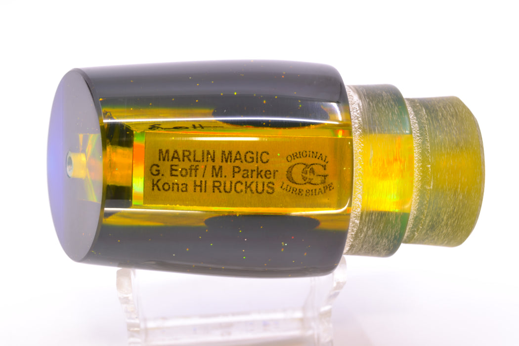 Marlin Magic Lures Yellow Awabi Blue Back Red Eyes Ruckus 12" 7.2oz