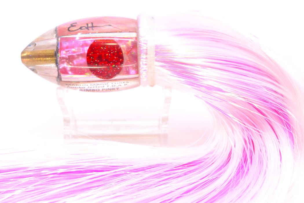 Marlin Magic Pink Awabi Jumbo Jetted Teardrop AP Bullet 9" 5.2oz Strobez White/Pink